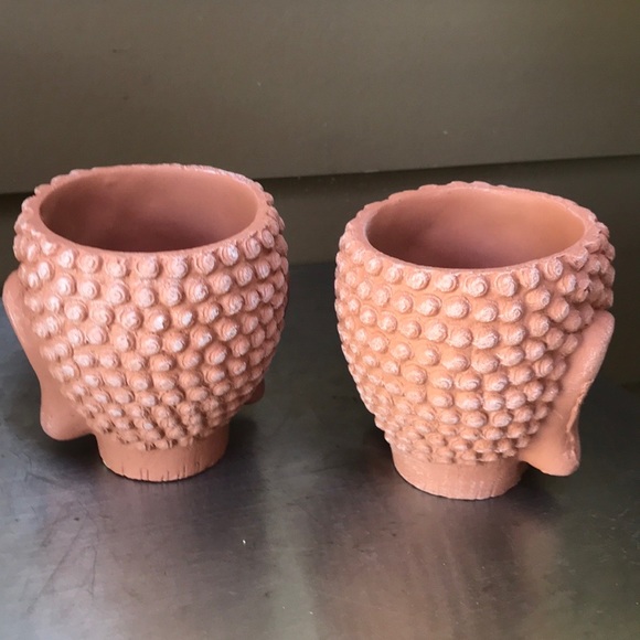 Set of 2 New Buddha Planters - Picture 12 of 14